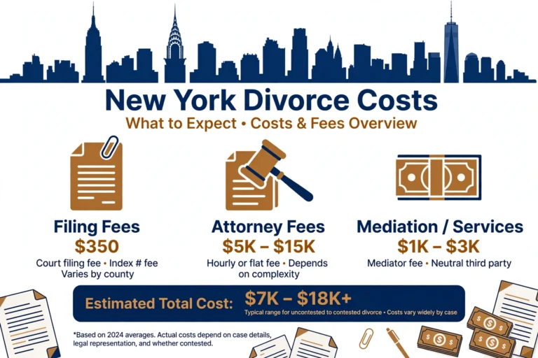 How Much Does a Divorce Cost in New York? (2026 Guide)